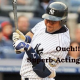 Watch Derek Jeter Hit by Pitch Video